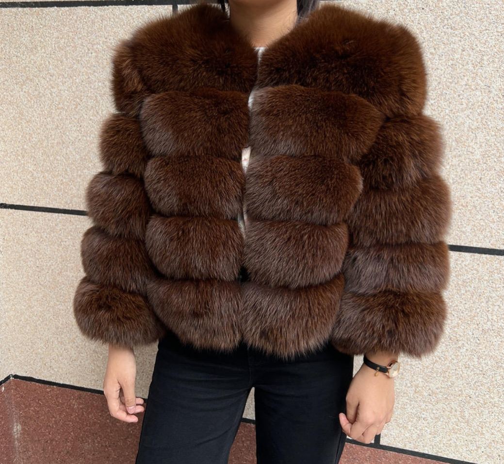  Winter Multi Colored Real Fur Raccoon Jacket MOQ 2pcs!+