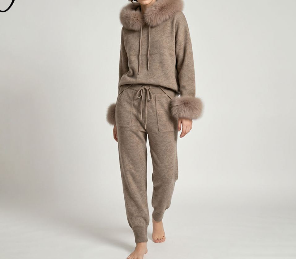 Pullover Wool Knit Coat MOQ 1pcs