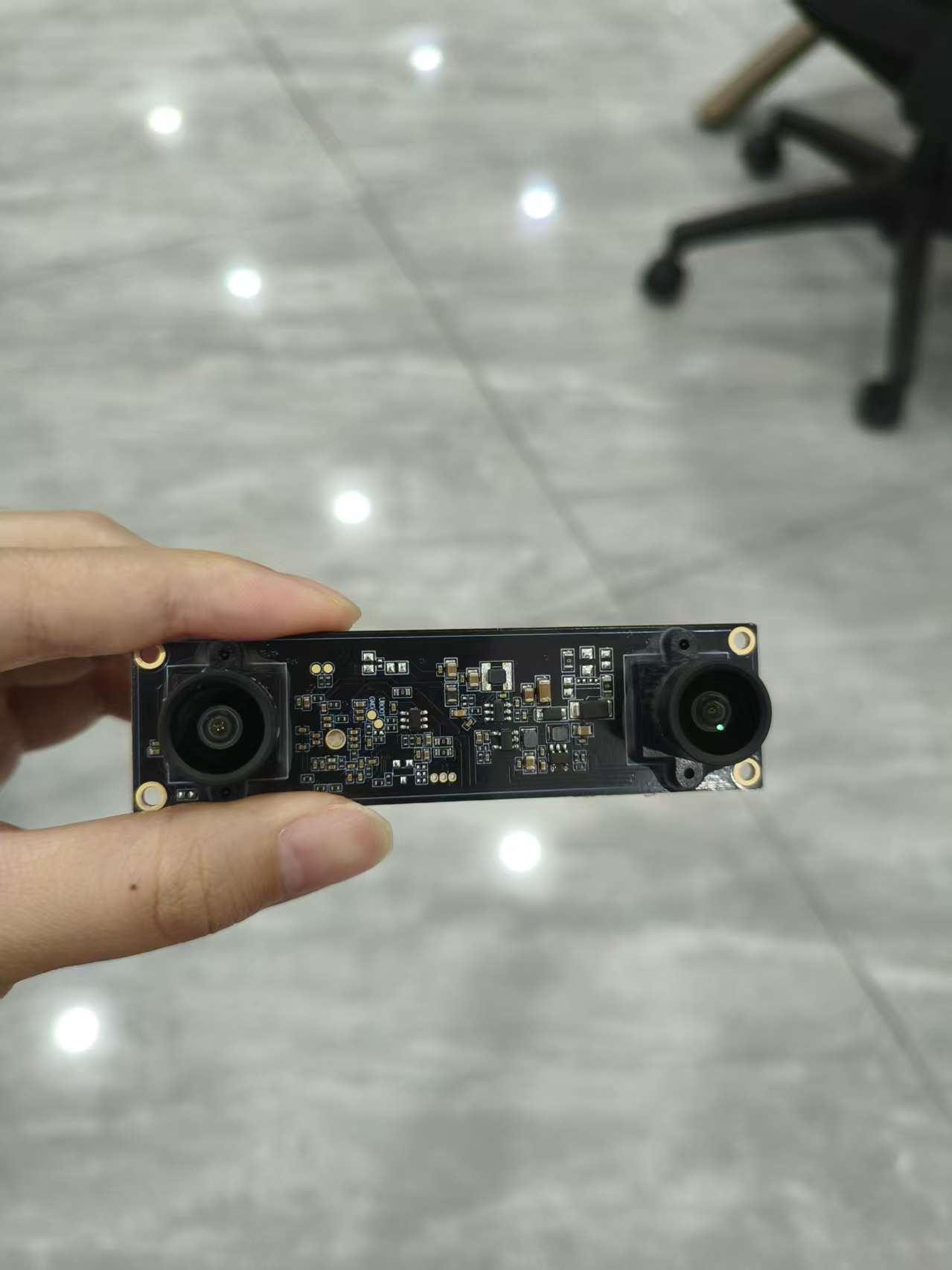 2MP Binocular Network Camera Board 1920\*5400 Resolution POE Powered WDR Dual Sync Image Module