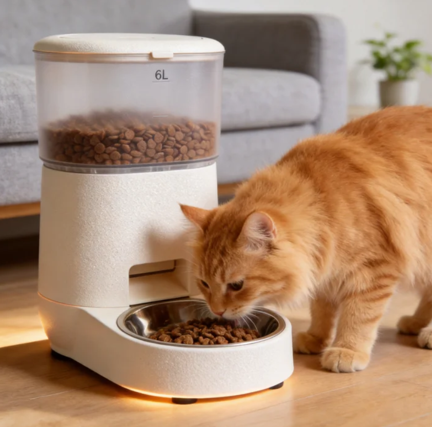 Pet intelligent feeder mature solution with camera and APP for customization