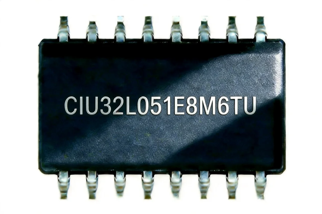 CIU32L051E8M6TU Ultra Low Power Secure MCU, Cortex-M0+ 48MHz 64KB Flash 16KB SRAM SSOP24 Microcontroller 