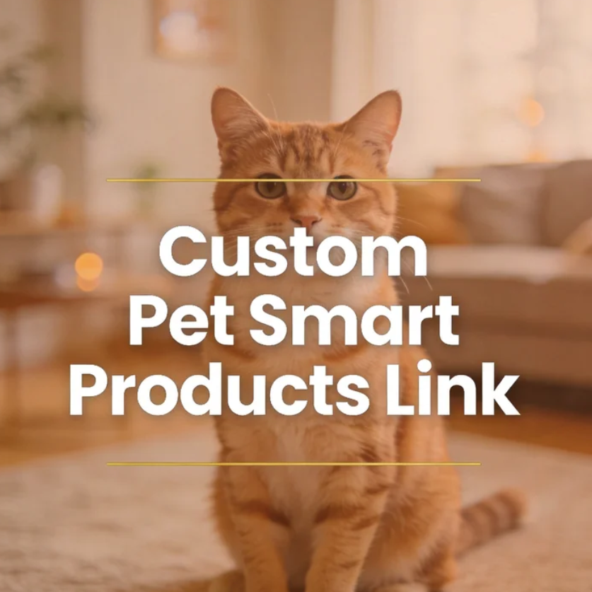 Customized links for pet smart products