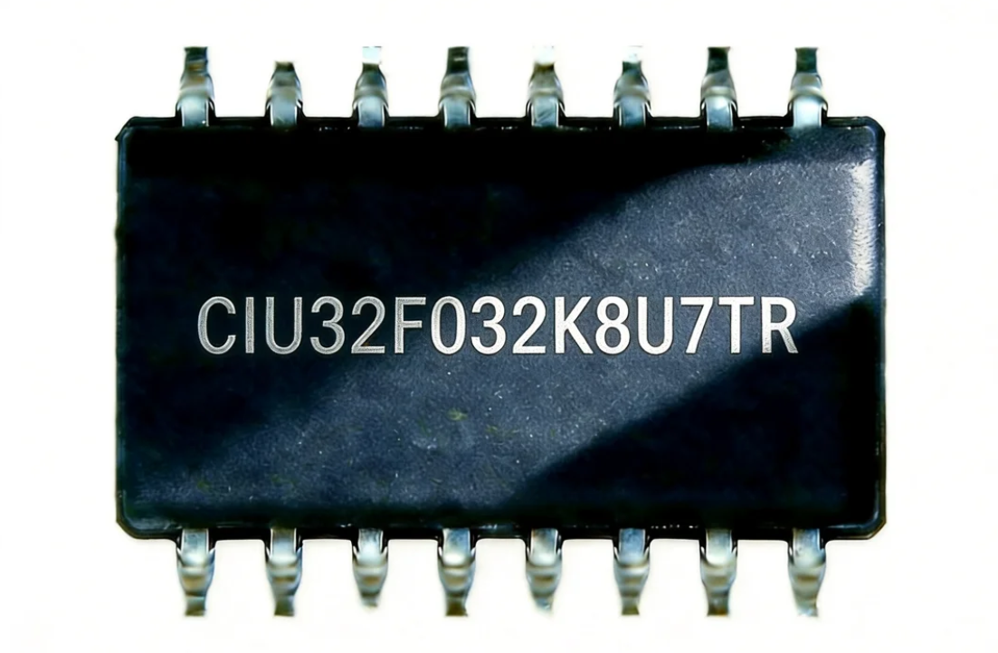 CIU32F032K8U7TR Wide Voltage 1.8V-5.5V QFN32 MCU With High-Drive IO & Multi-PWM For Home Appliance & Battery Management