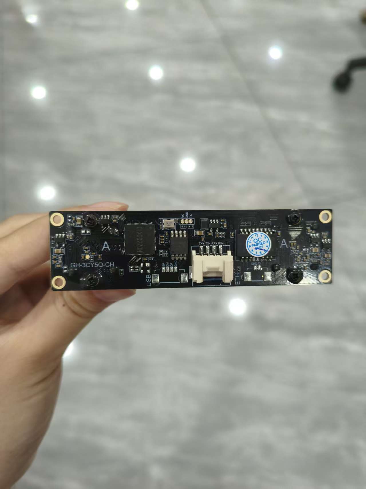 2MP Binocular Network Camera Board 1920\*5400 Resolution POE Powered WDR Dual Sync Image Module