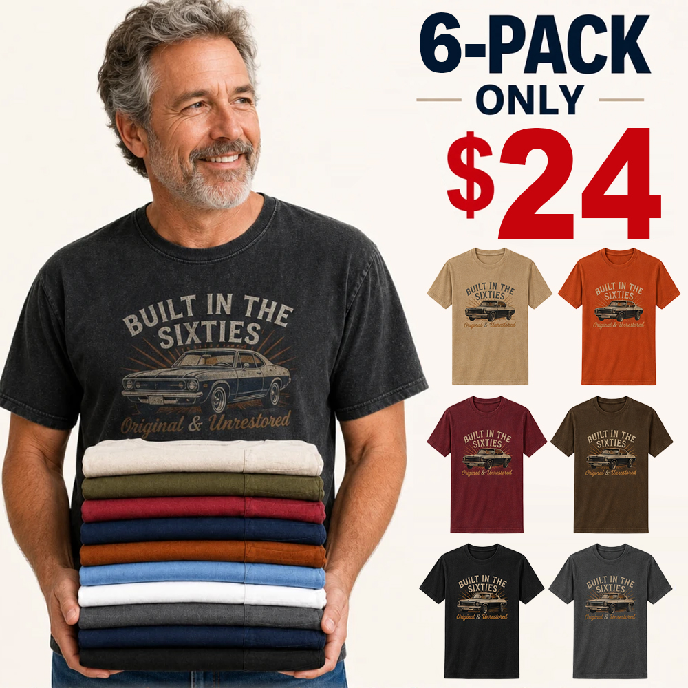 Classic-Inspired Men’s Graphic T-Shirt⏰Warehouse Clearance⚡24 Pack Only $36⚡Limited Stock - Once It’s Gone, It’s Gone