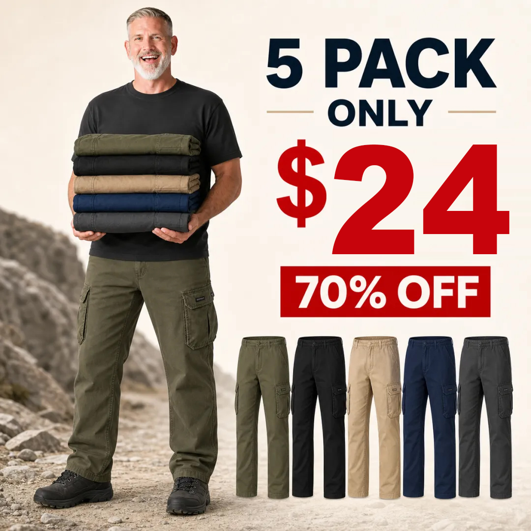 ⏰Warehouse Clearance⚡20 Pack for $38⚡Men's Outdoor Utility Cargo Pants