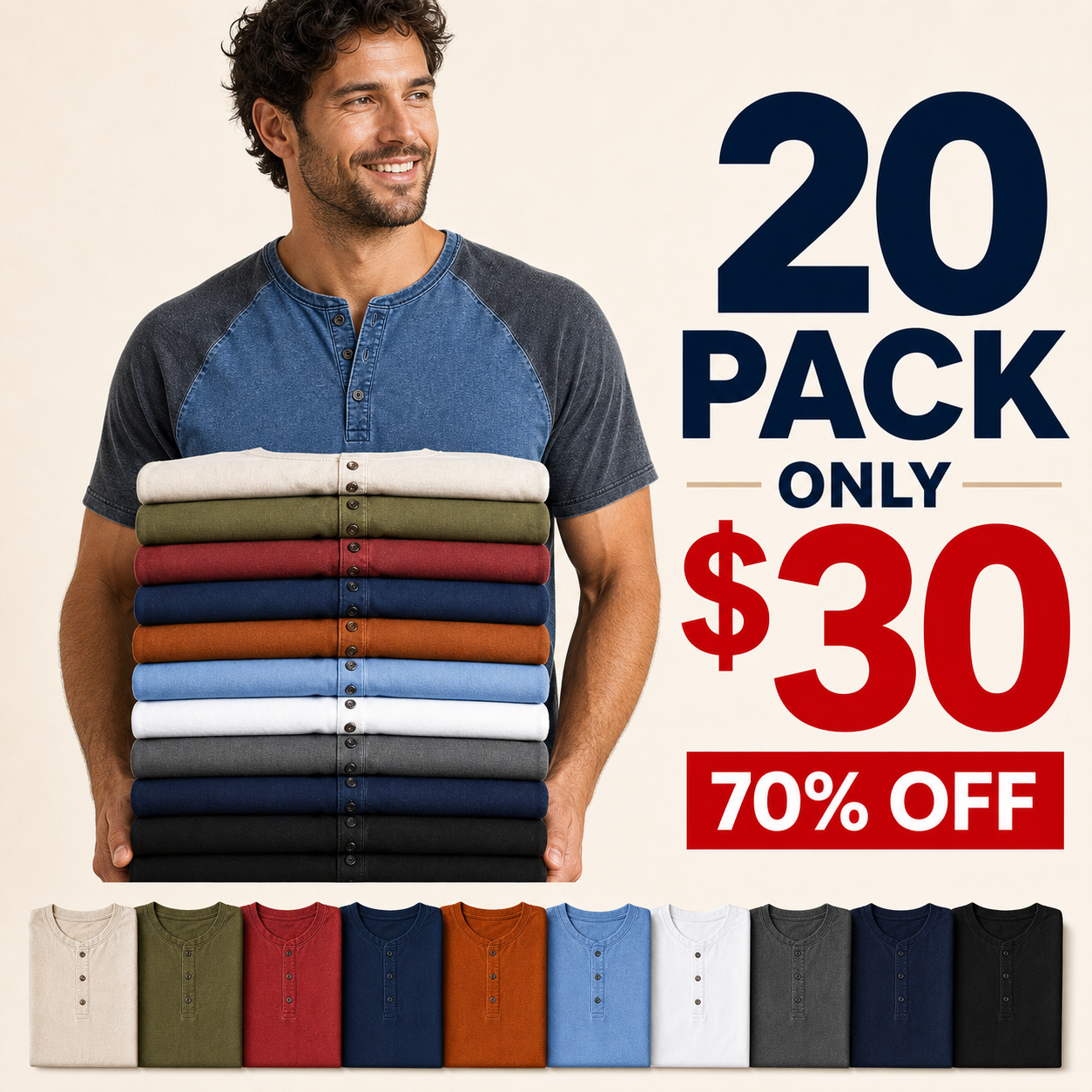 20 pack only 30 dollars