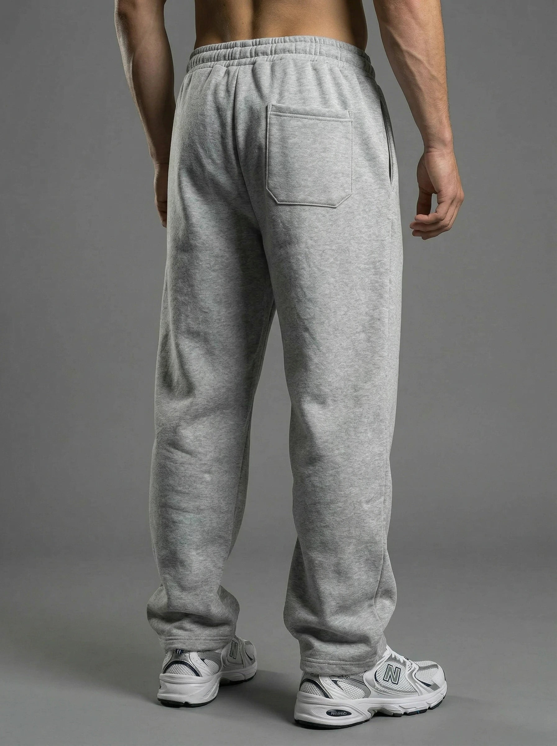 Fleece-Lined Relaxed Sweatpants