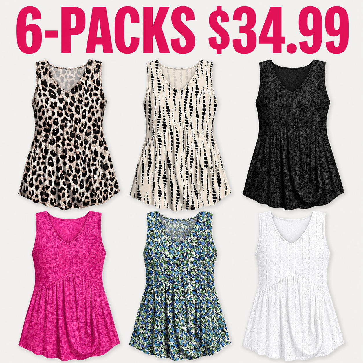 Arabella – Effortless Flowy Sleeveless Tank Top