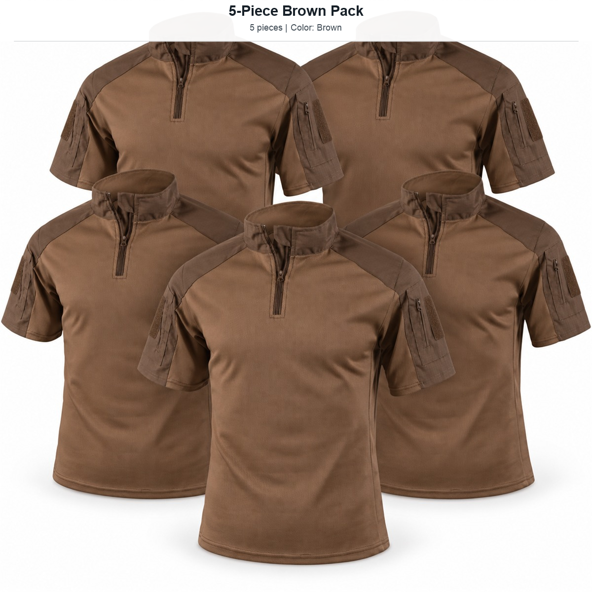 p73 - 5-Piece Brown Pack