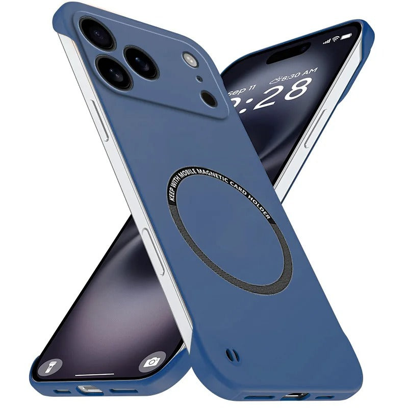 Matte Scratch Resistant Magnetic Frameless Case for iphone