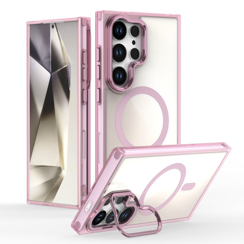 Magnetic Shockproof Kickstand Case for Samsung