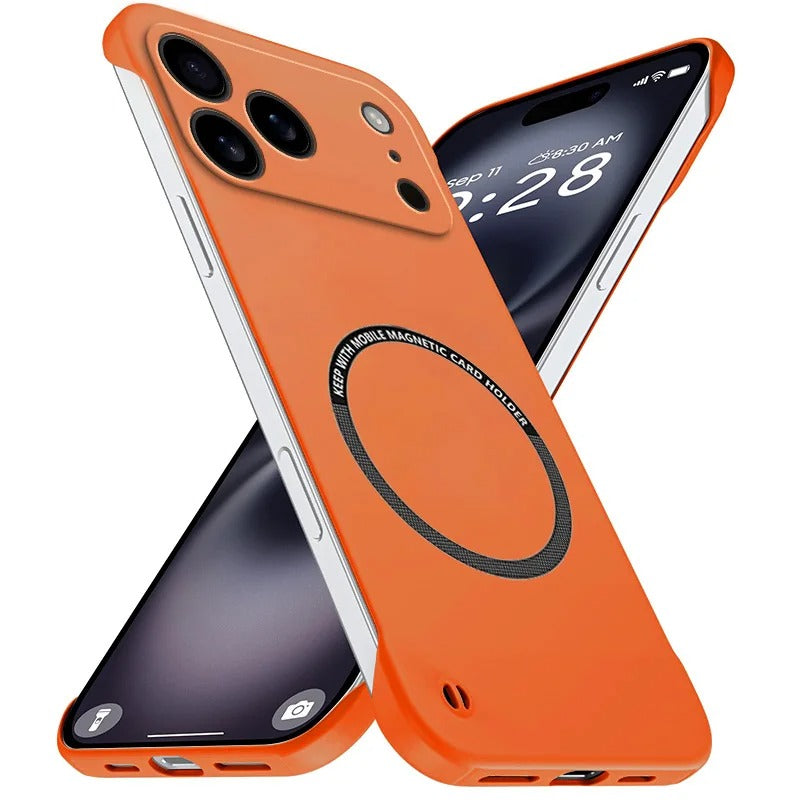 Matte Scratch Resistant Magnetic Frameless Case for iphone
