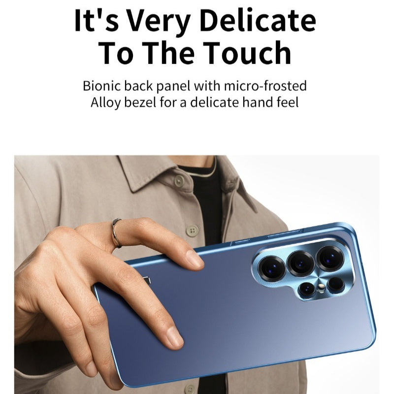 Full‑Cover Magnetic Alloy Frame Shockproof Case for Samsung