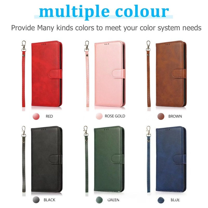 Magnetic Leather Card Holder Case for iphone