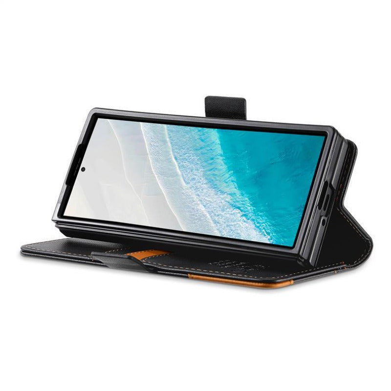 Leather Flip Wallet Stand Case for Samsung Z Fold