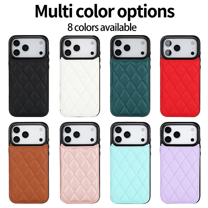 Leather Card Slot Case with Stand for iphone