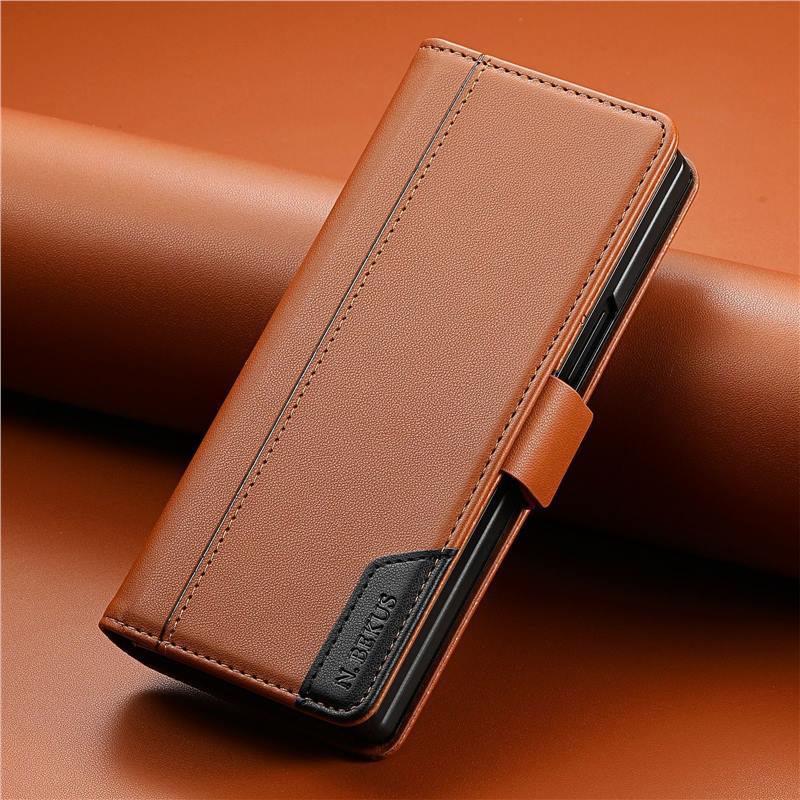 Leather Flip Wallet Stand Case for Samsung Z Fold