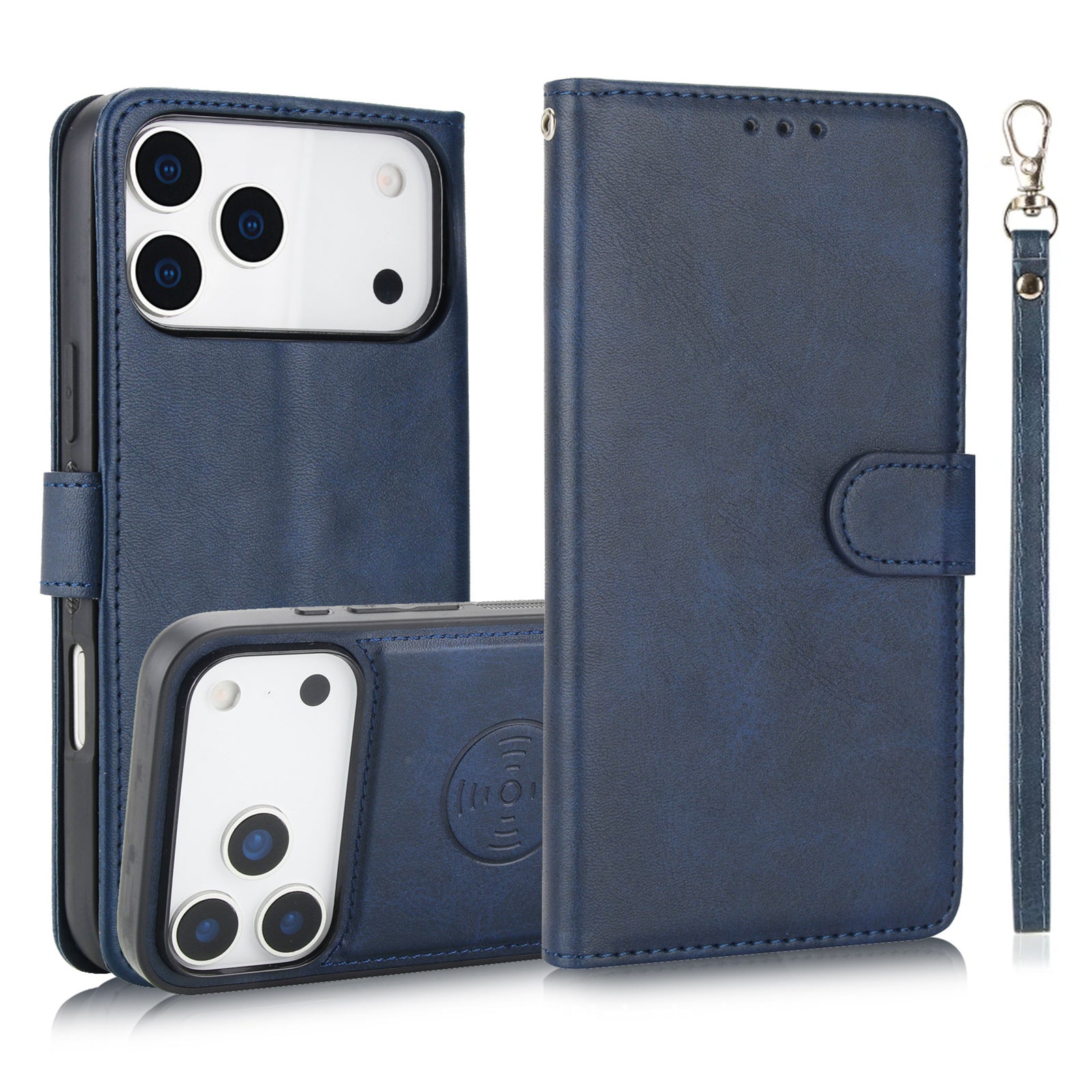 Magnetic Leather Card Holder Case for iphone