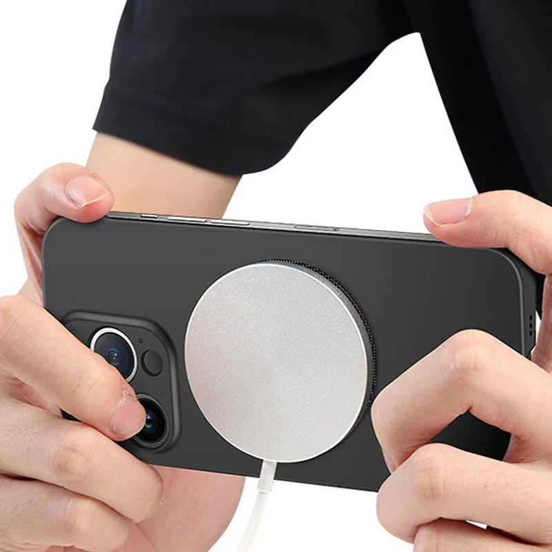 Ultra Thin Frameless Magnetic PC Matte Case for Samsung
