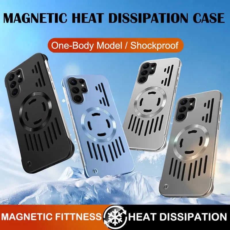 Frameless Heat Dissipation Magnetic Case for Samsung