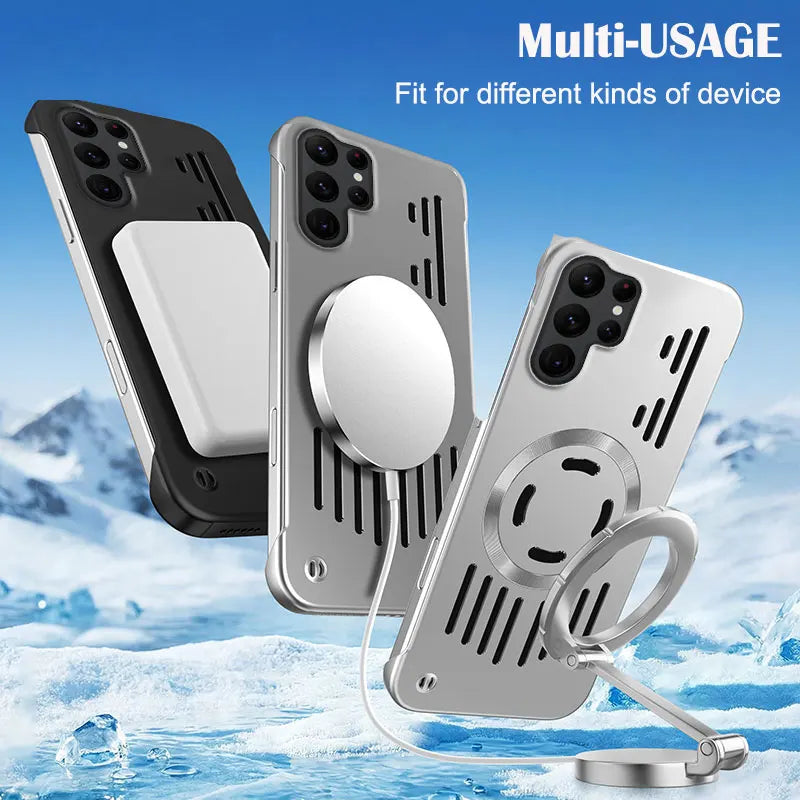Frameless Heat Dissipation Magnetic Case for Samsung