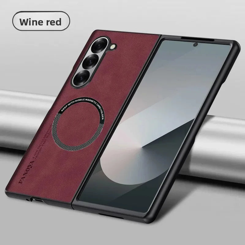 Ultrathin Magnetic Leather Case for Samsung Z Fold