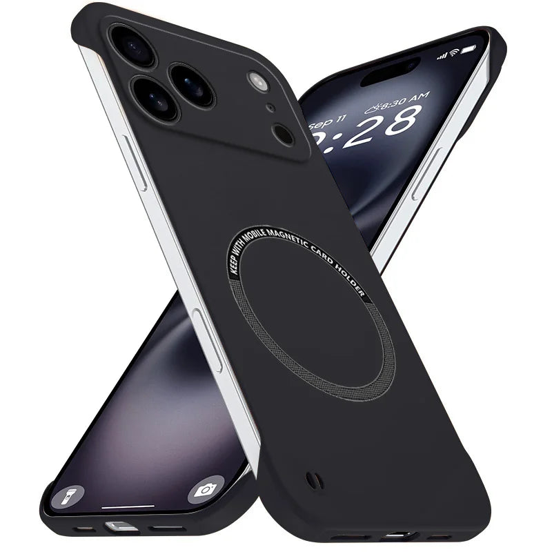 Matte Scratch Resistant Magnetic Frameless Case for iphone