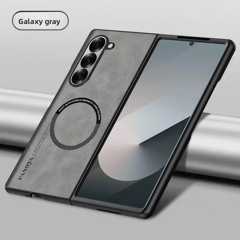 Ultrathin Magnetic Leather Case for Samsung Z Fold