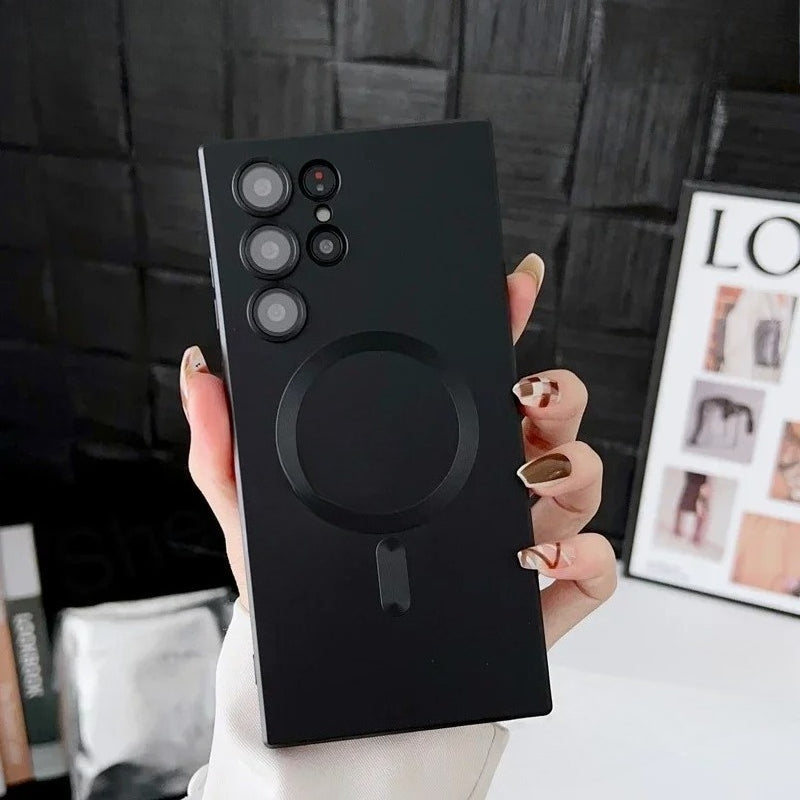 Luxury Soft TPU Magnetic Case for Samsung