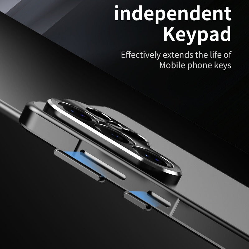 Full‑Cover Magnetic Alloy Frame Shockproof Case for Samsung