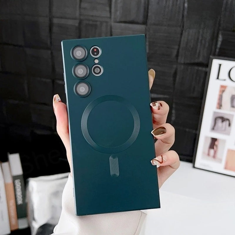 Luxury Soft TPU Magnetic Case for Samsung