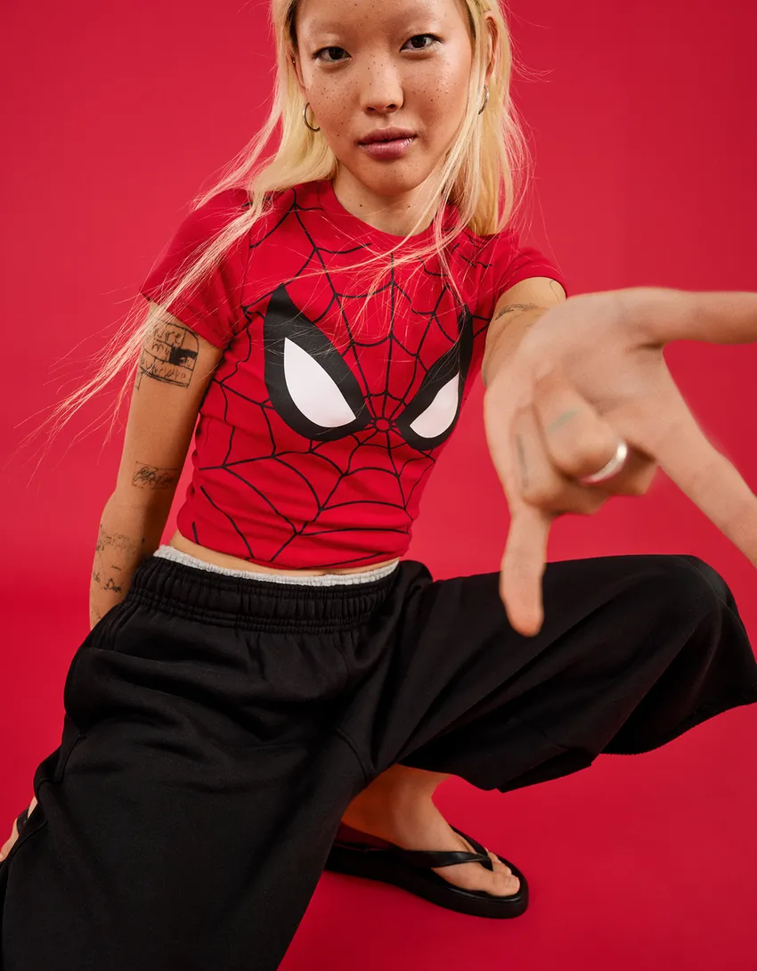 SPIDER-MAN fitted T-shirt
