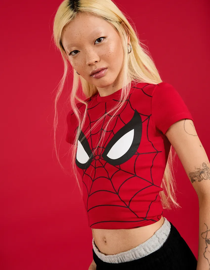 SPIDER-MAN fitted T-shirt