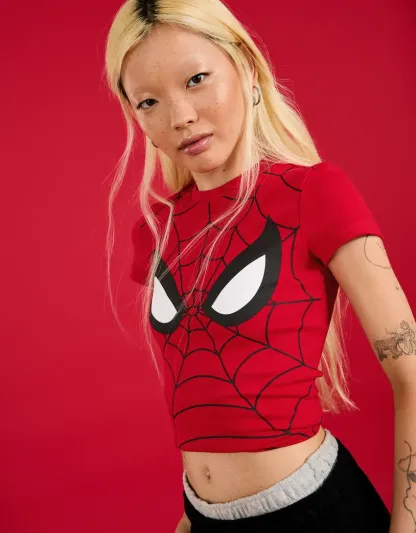 SPIDER-MAN fitted T-shirt