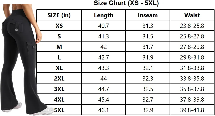 ⚡FINAL SALE⚡- Women's High-Waisted Workout Flare Leggings