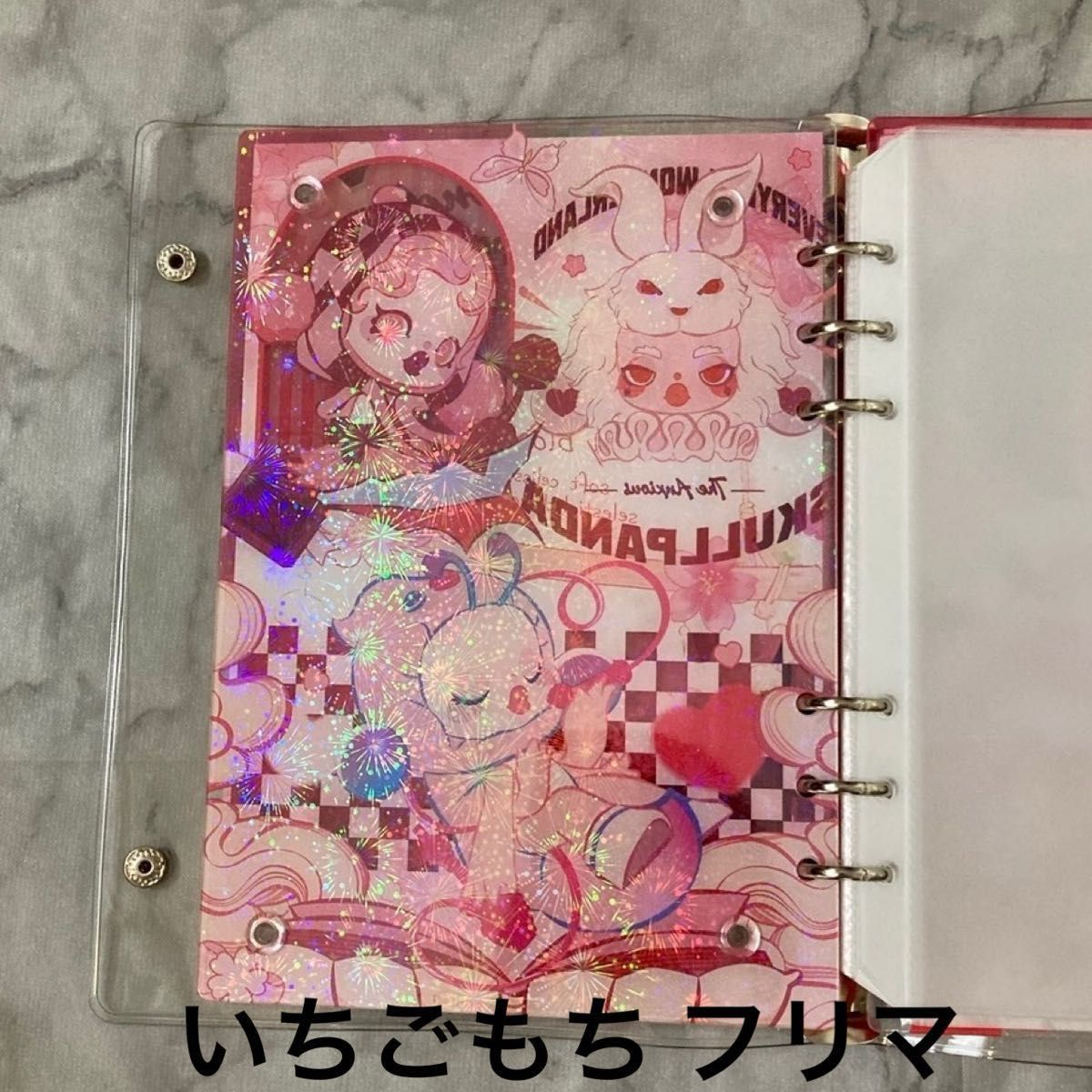 キャラクターモチーフのノート（シェイカー要素付き