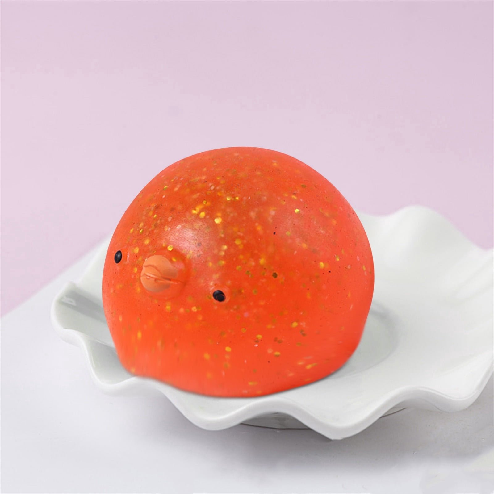 Slow Rebound Stress Ball for Adults Dough-Like Texture Slow Rise Sensory Ball Non-Toxic TPR Anxiety Relief Office Desk Fidget Kneading Ball