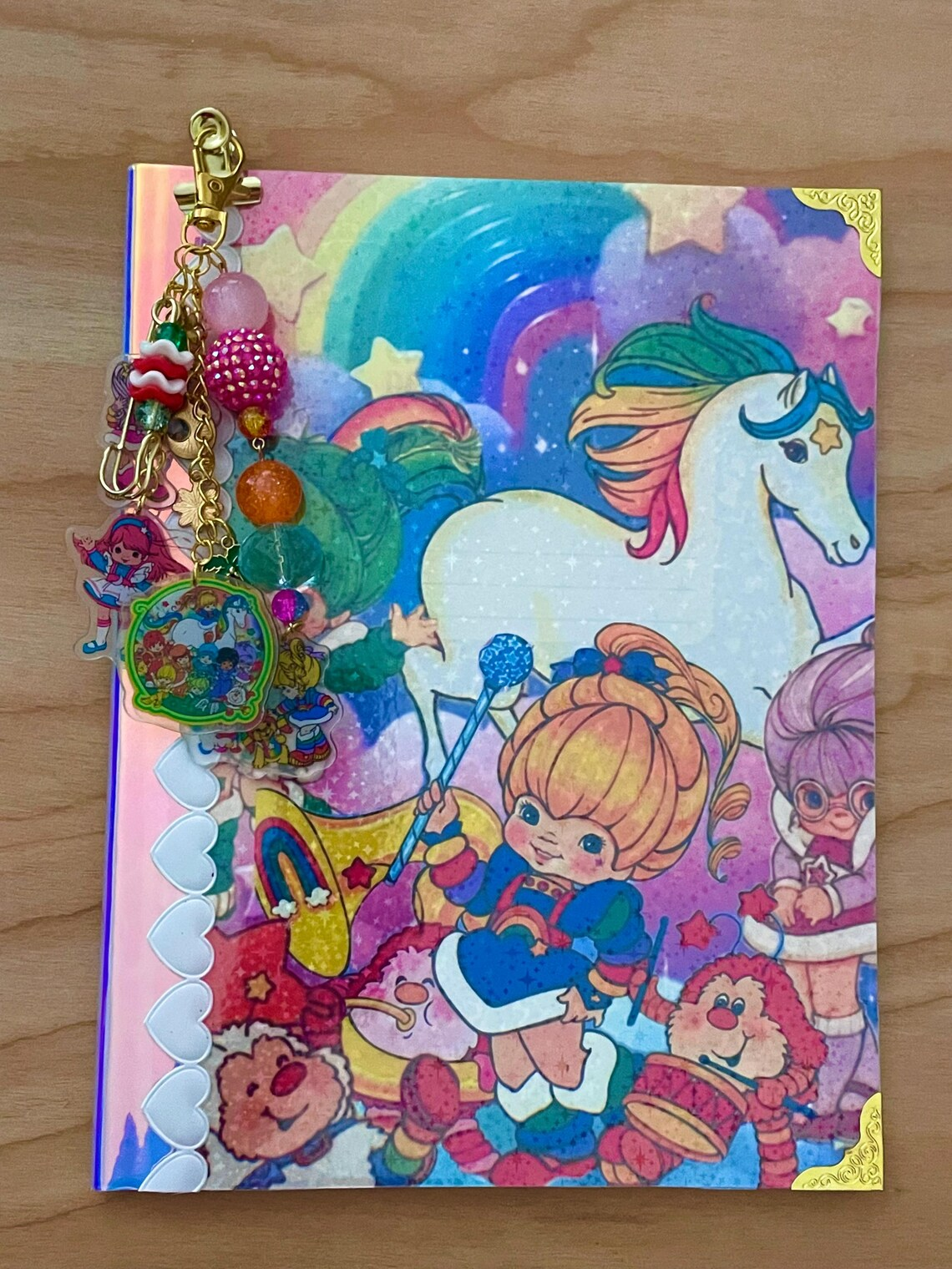Junk Journal, Journals, Retro Style Journal, Altered Composition Book, Scrapbook, CHARM WILL VARY