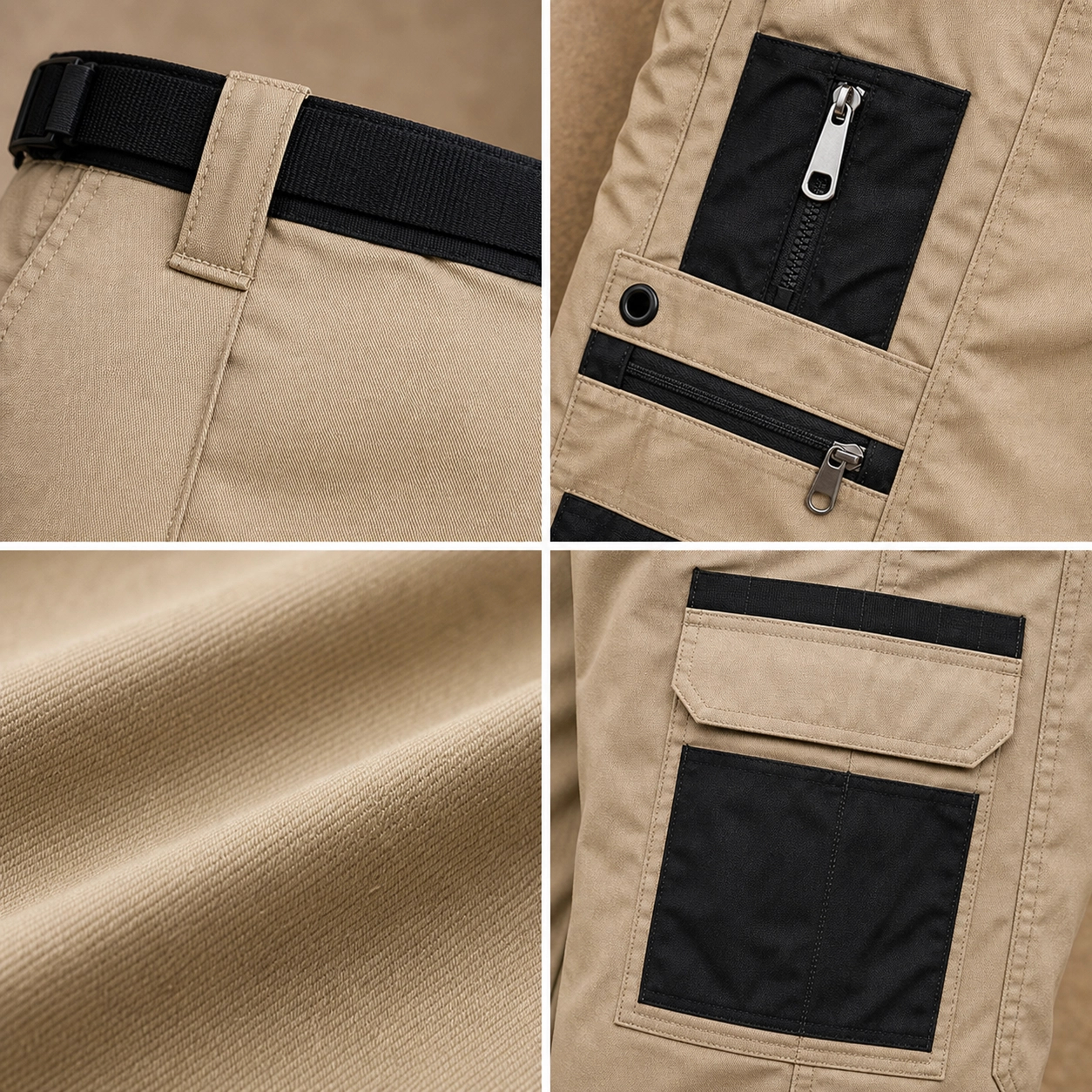 ⏰Store Closing Clearance⚡12 Pack for $38⚡Men's Contrast Pocket Tactical Cargo Pants