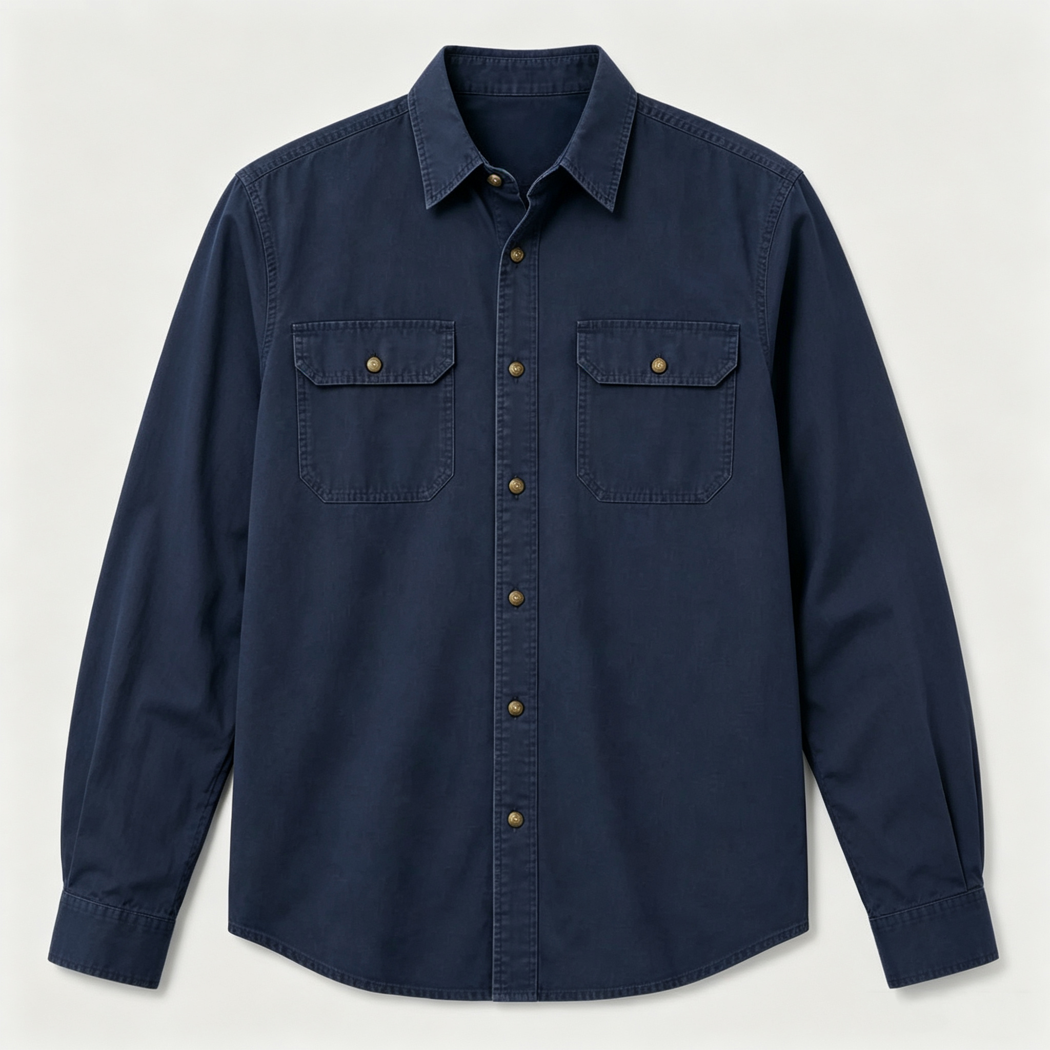10-Pack Men’s Long Sleeve Work Shirts – Only $34.99