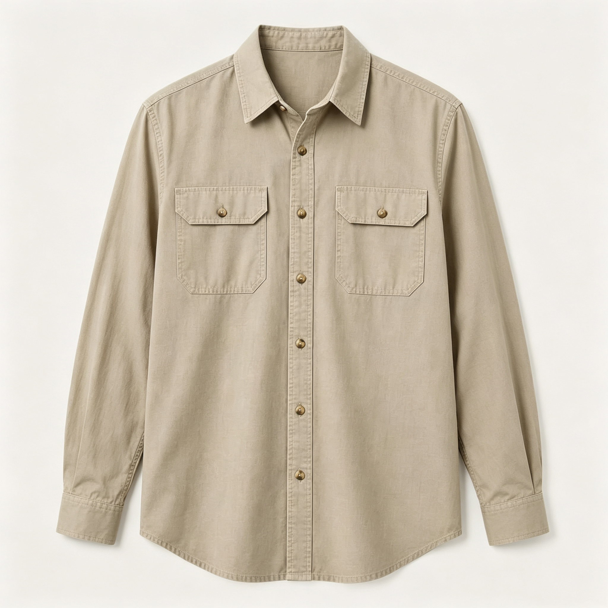 10-Pack Men’s Long Sleeve Work Shirts – Only $34.99