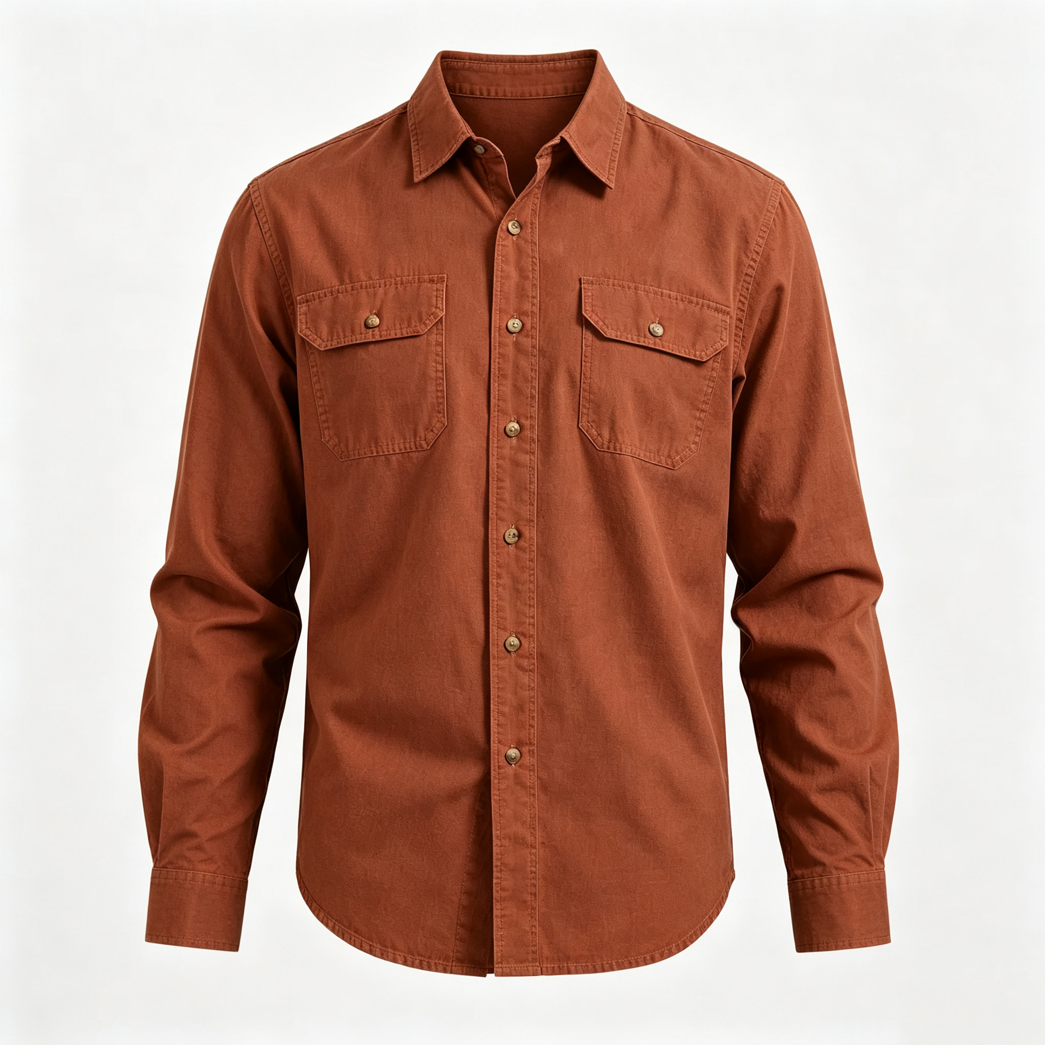 10-Pack Men’s Long Sleeve Work Shirts – Only $34.99