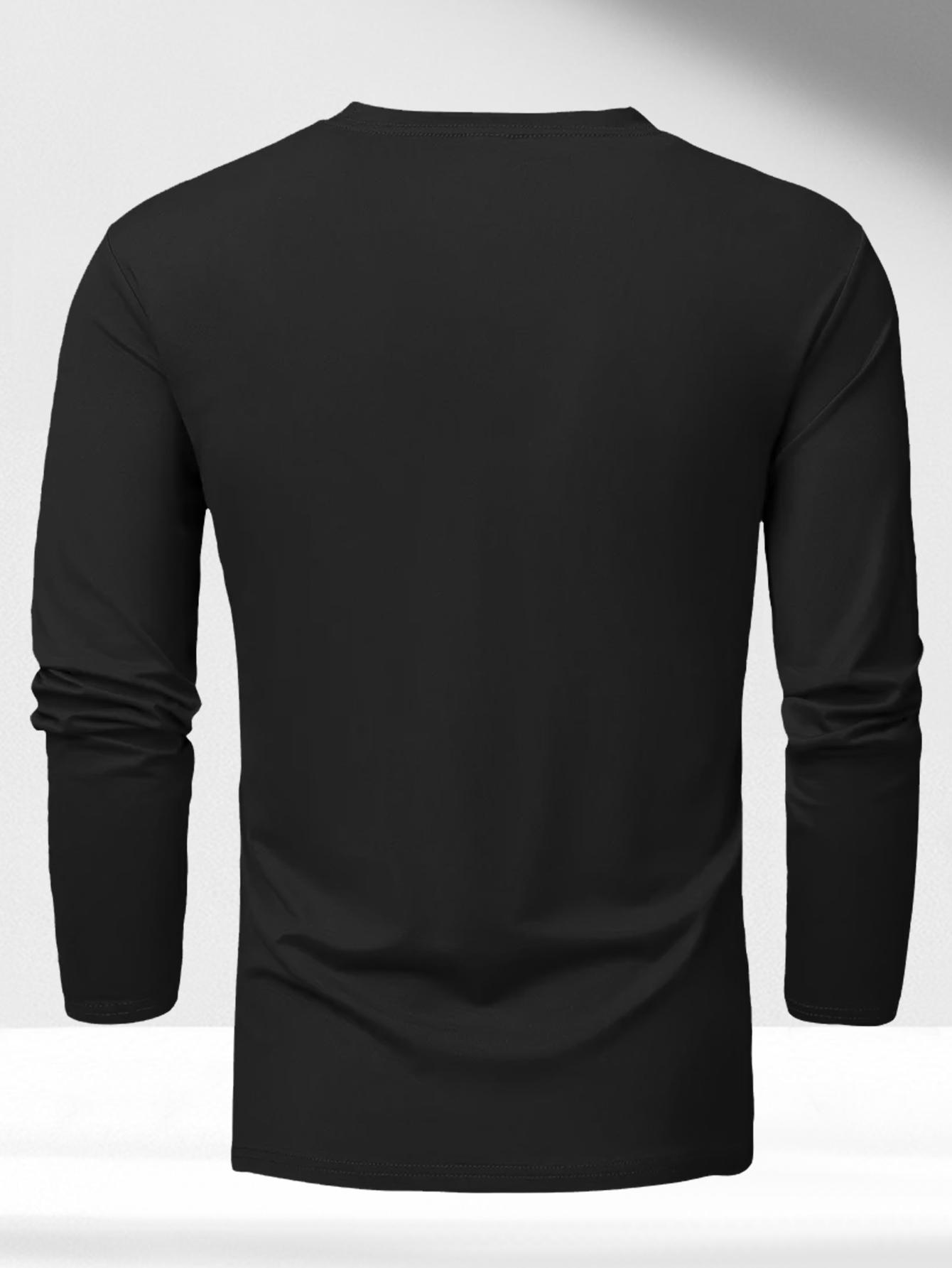 5-Pack Men’s Long Sleeve Tees - Soft Fabric, Multi-Colors for Daily Wear & Gym Workouts | High Value!