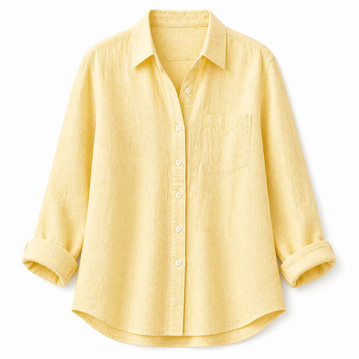 Flash Pick⚡12-Pack for $39.99⚡Women's Lightweight Linen Long Sleeve Button Shirts