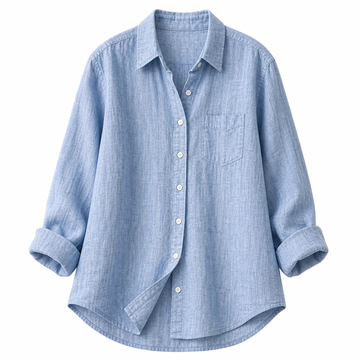 Flash Pick⚡12-Pack for $39.99⚡Women's Lightweight Linen Long Sleeve Button Shirts