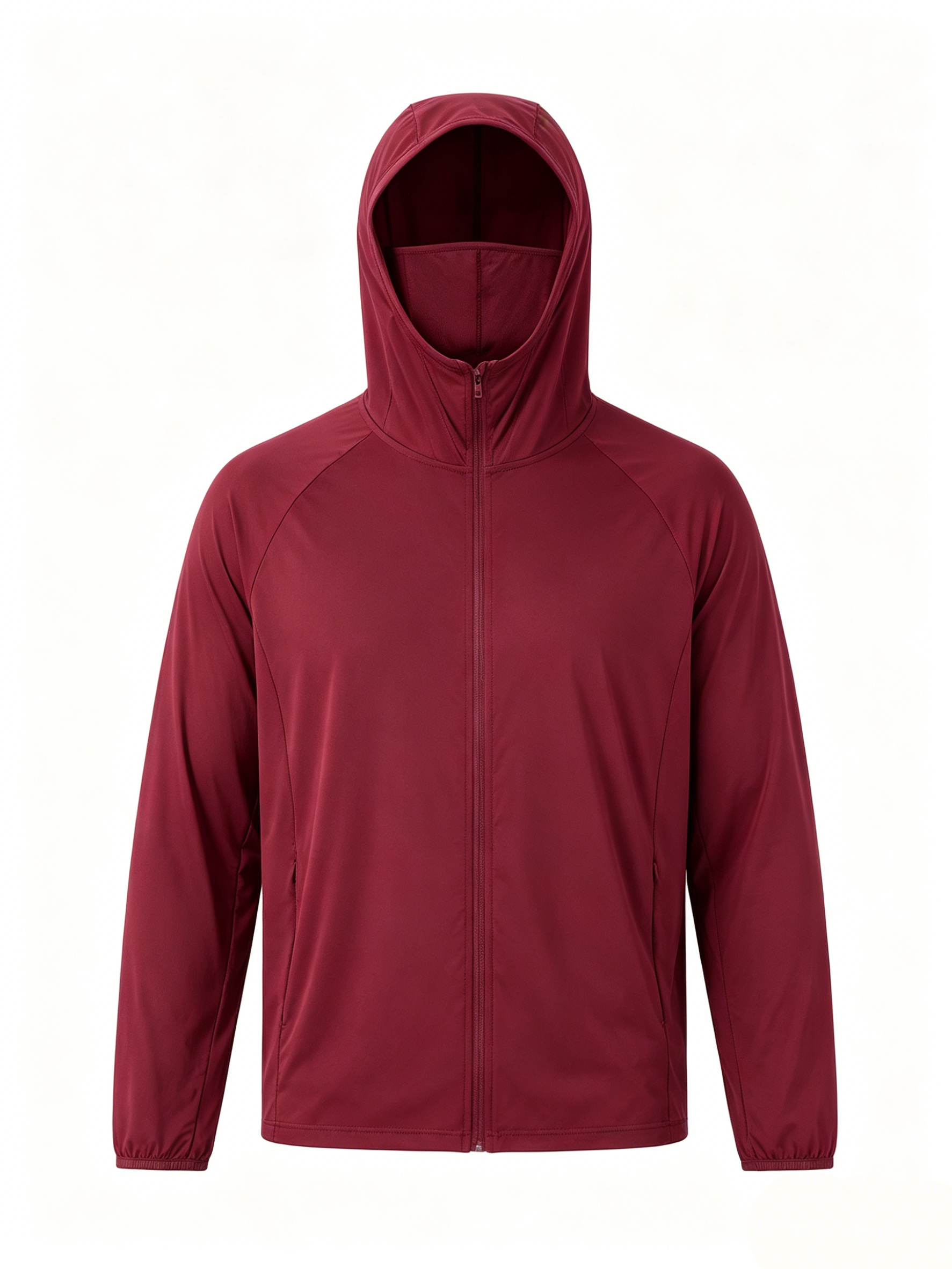 8-Pack Men's UPF 50+ Quick-Dry Hooded Fishing Shirts with Face Mask