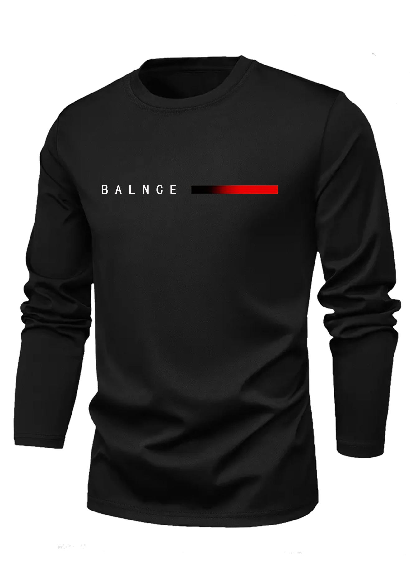 5-Pack Men’s Long Sleeve Tees - Soft Fabric, Multi-Colors for Daily Wear & Gym Workouts | High Value!