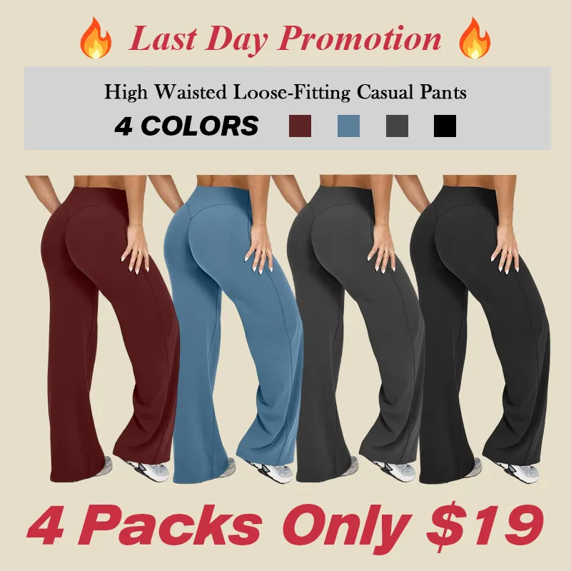 🔥Hot sale! Women's high-waisted loose casual pants