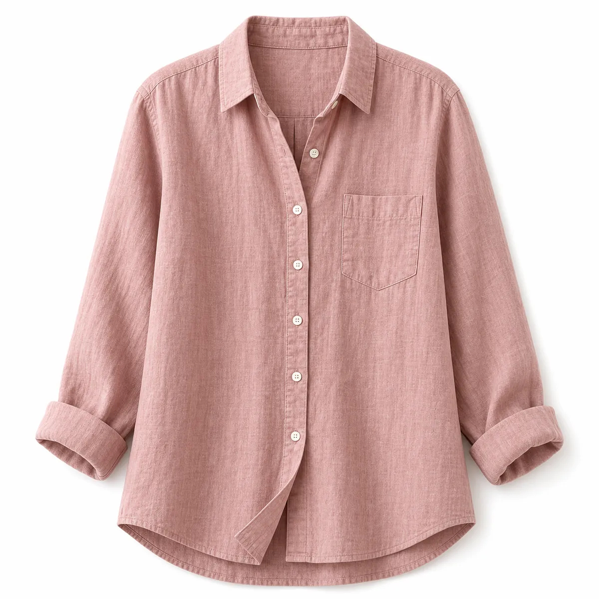 Flash Pick⚡12-Pack for $39.99⚡Women's Lightweight Linen Long Sleeve Button Shirts